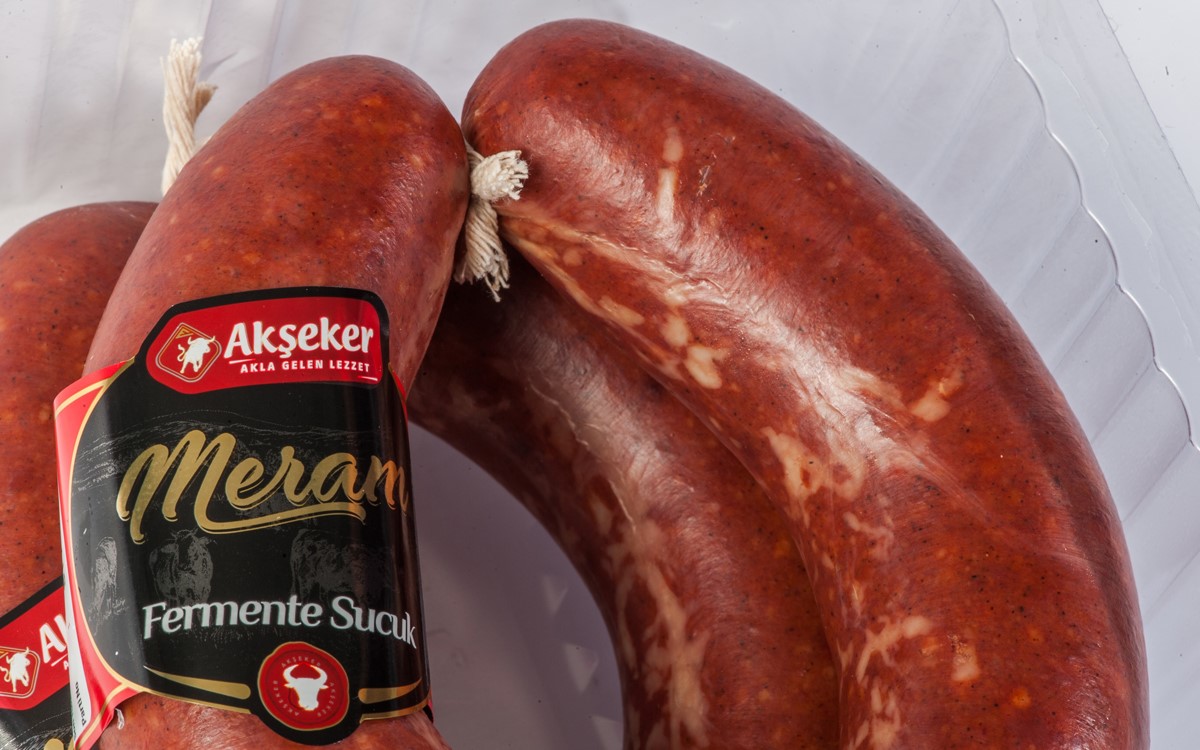 Akşeker Meram Fermented Double Coil Soudjouk